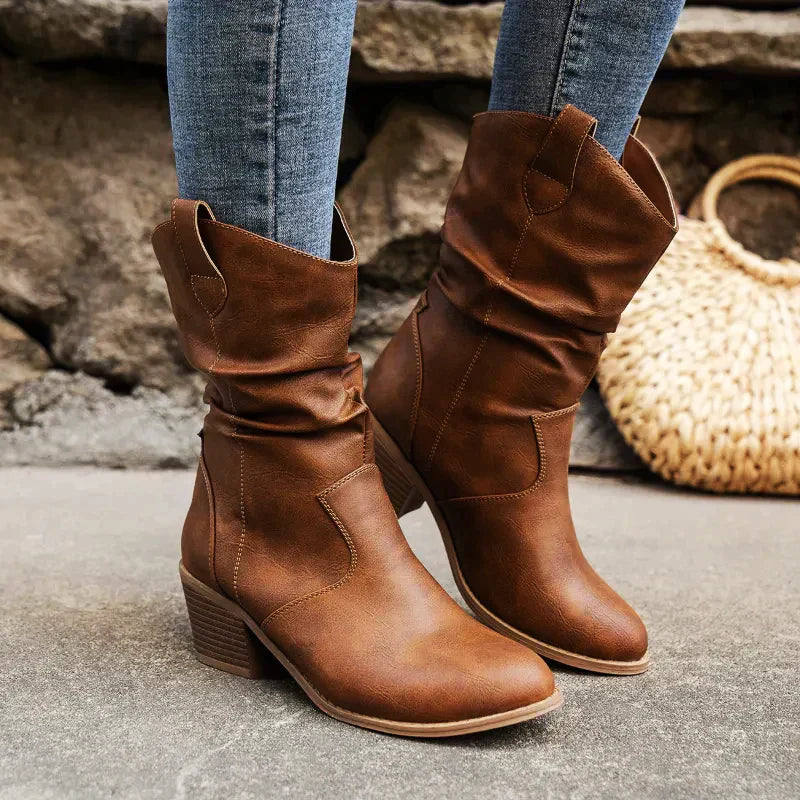 Stijlvolle western cowboylaarzen - Karlin