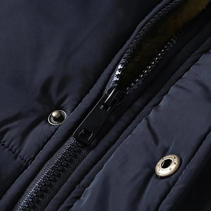 Parka herenjas met bontkraag - Artur