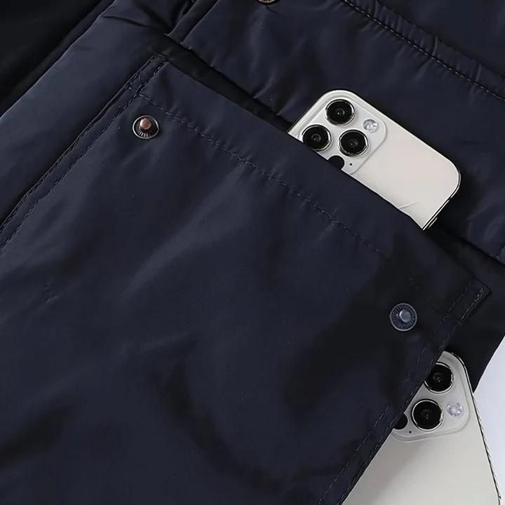 Parka herenjas met bontkraag - Artur
