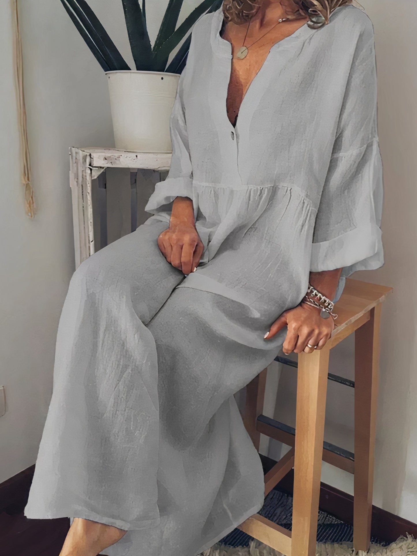 Elegante vrijetijdsjurk - Elona