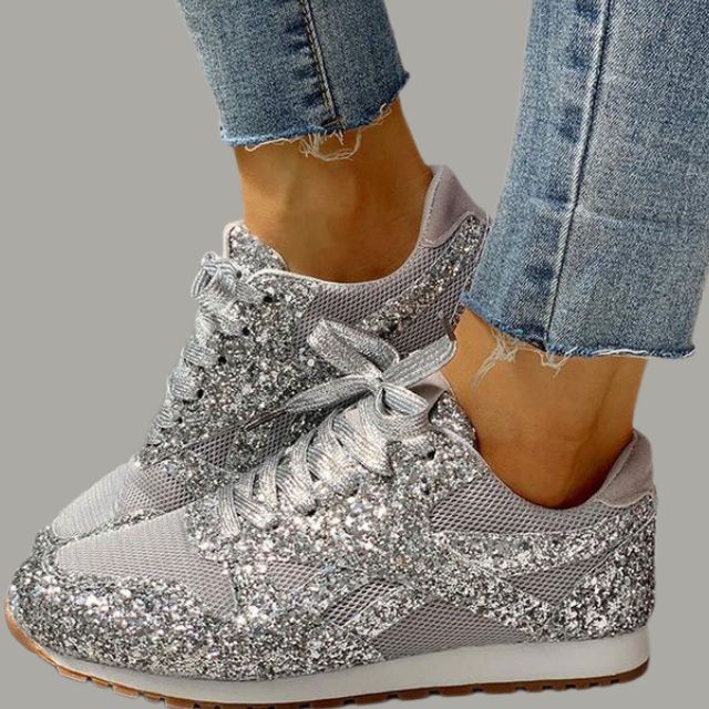 Trendy gympen met glitter - Emiko
