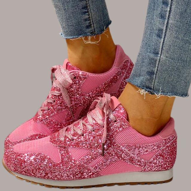 Trendy gympen met glitter - Emiko