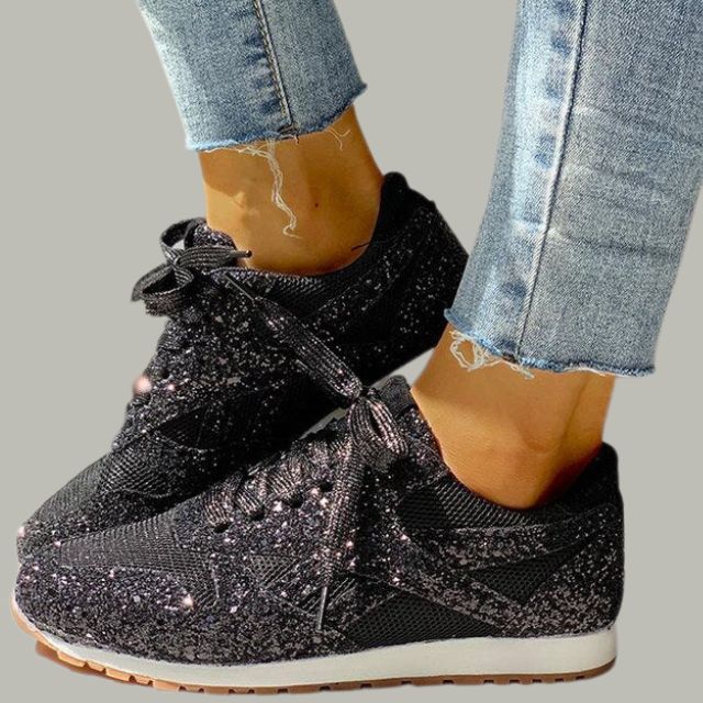 Trendy gympen met glitter - Emiko