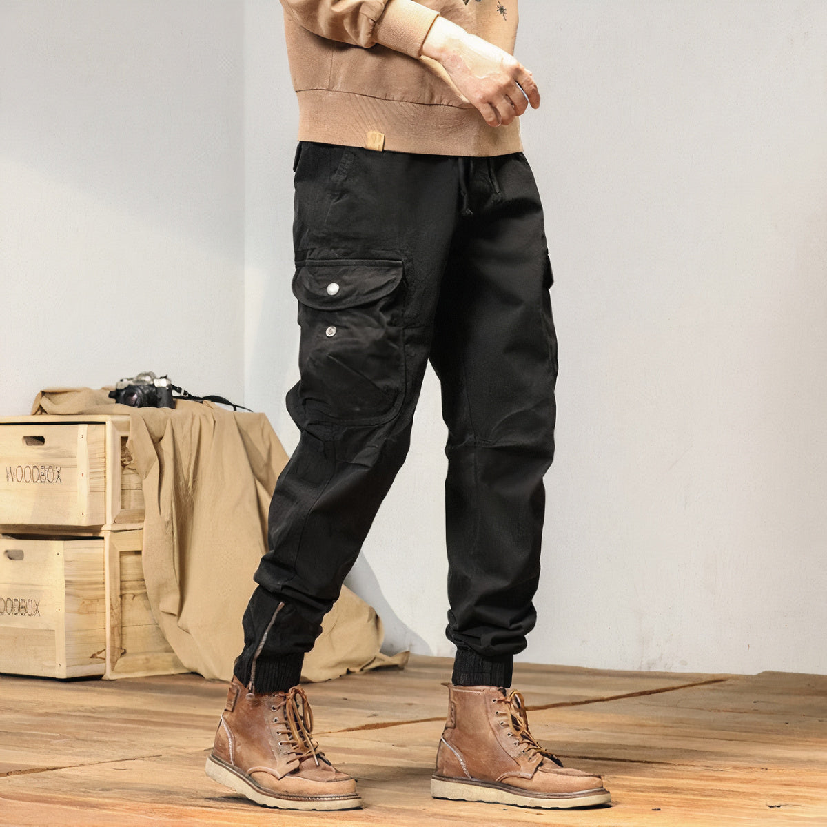 Stijlvolle cargo broek voor heren - Ewald
