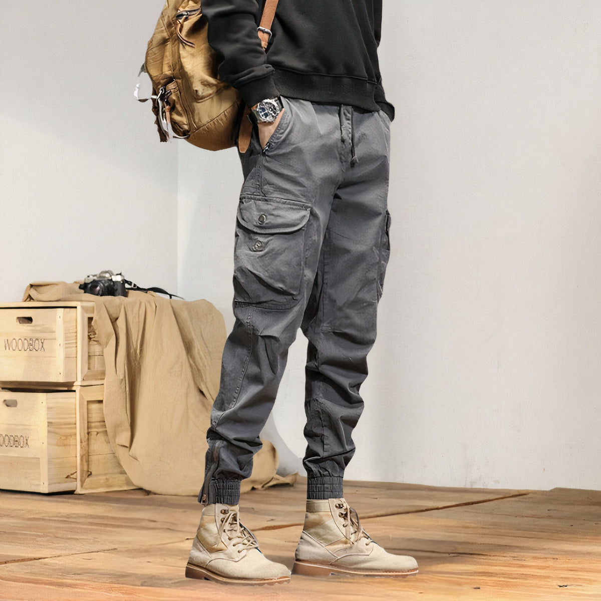 Stijlvolle cargo broek voor heren - Ewald
