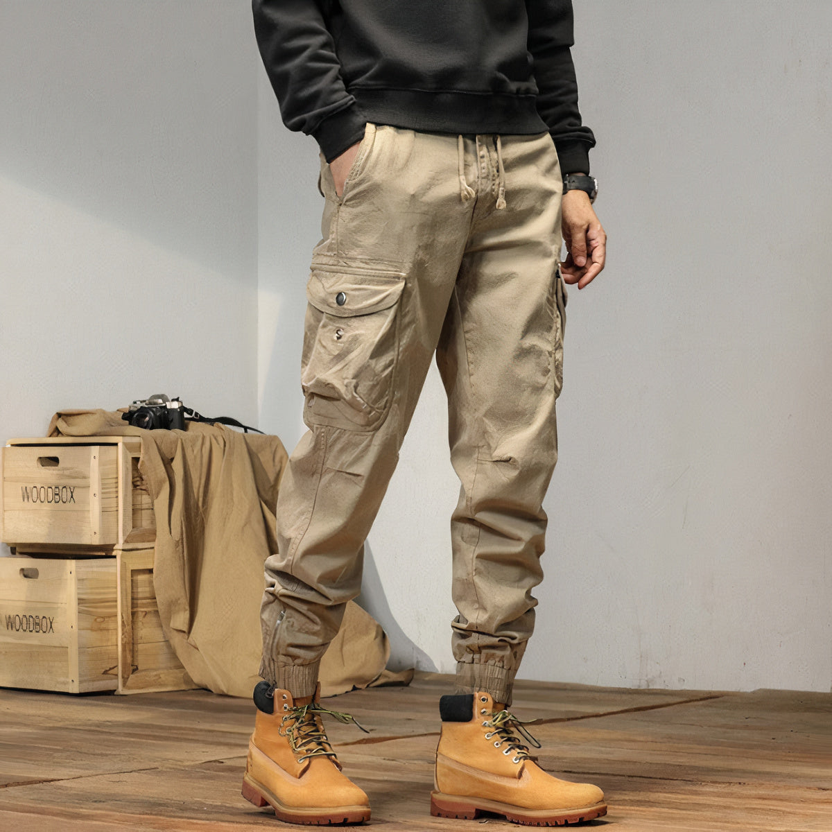 Stijlvolle cargo broek voor heren - Ewald