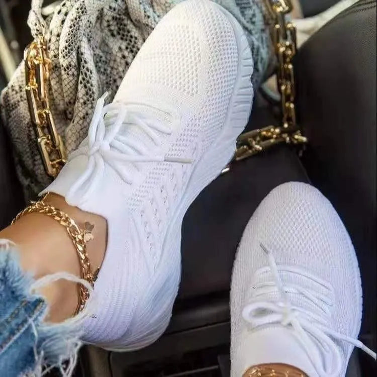 Orthopedische sneakers van mesh voor dames - Adelia