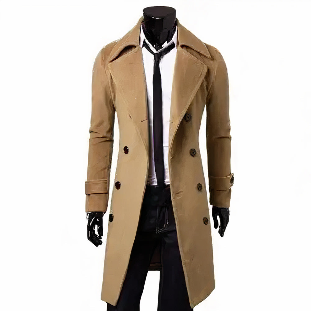 Heren trenchcoat in Britse stijl - Hank