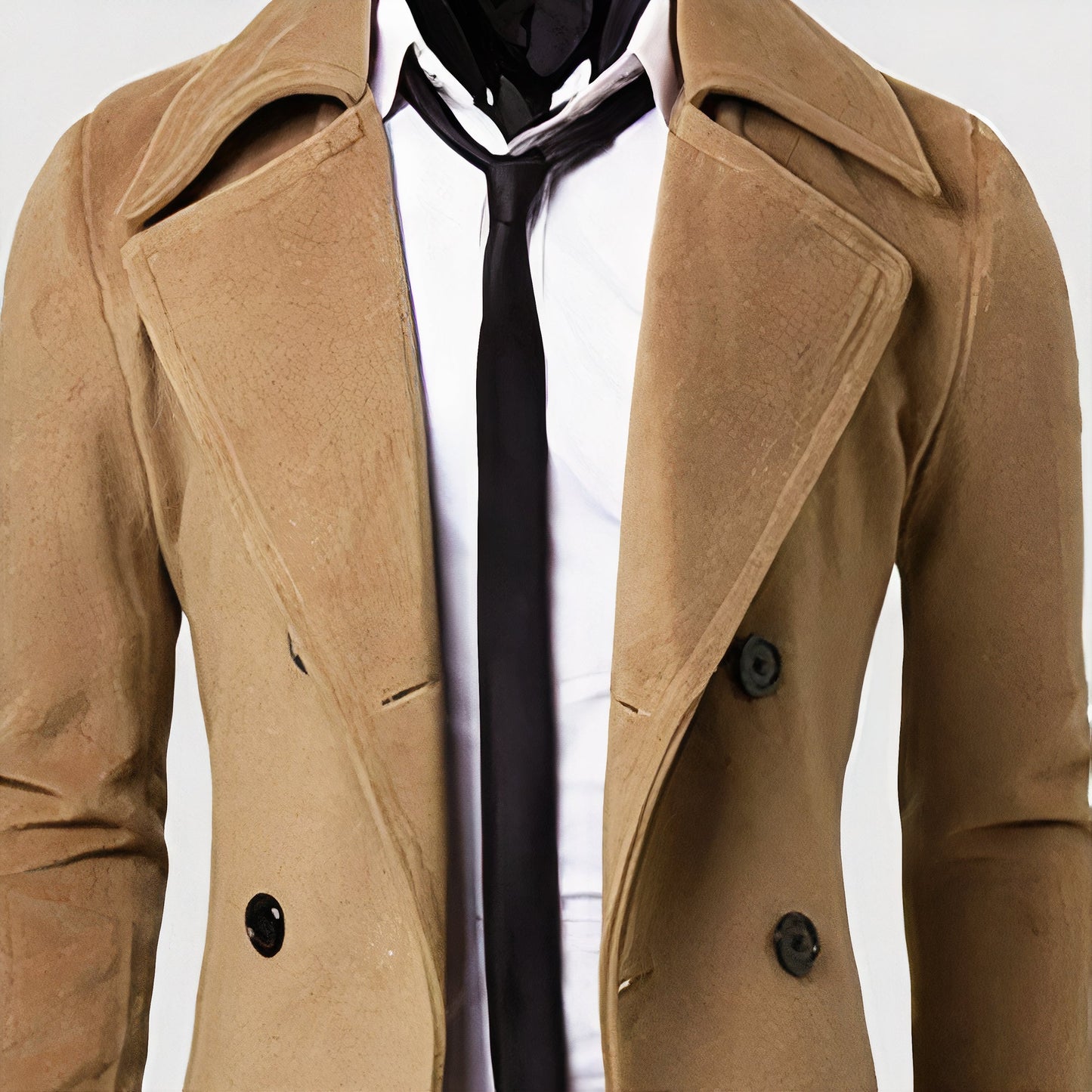 Heren trenchcoat in Britse stijl - Hank
