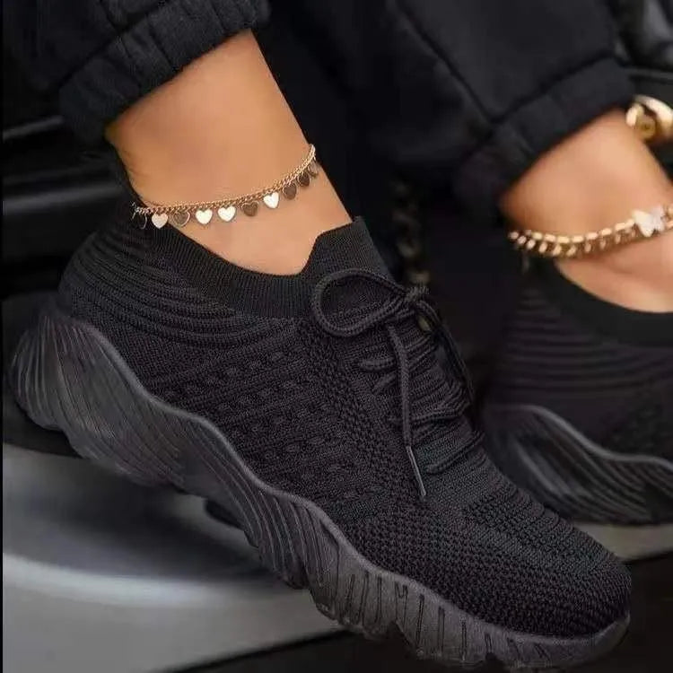 Orthopedische sneakers van mesh voor dames - Adelia
