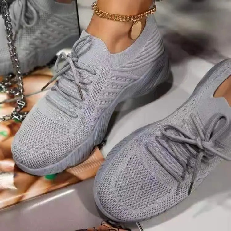 Orthopedische sneakers van mesh voor dames - Adelia