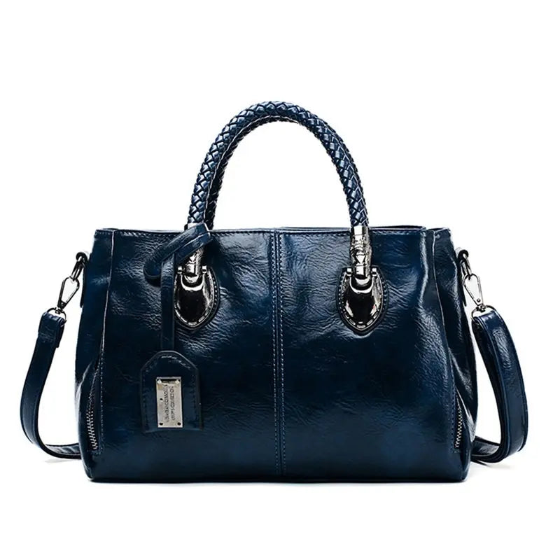 Modieuze leren tas - Amory
