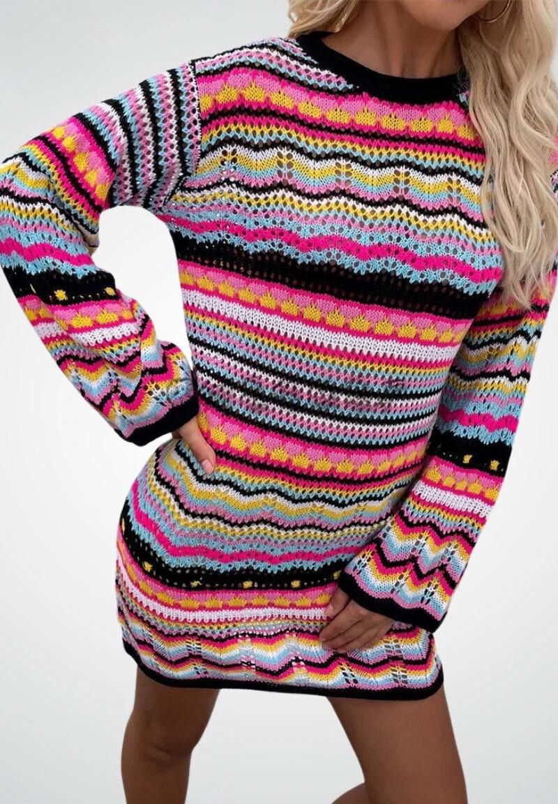 Dames gebreide jurk - Marijn