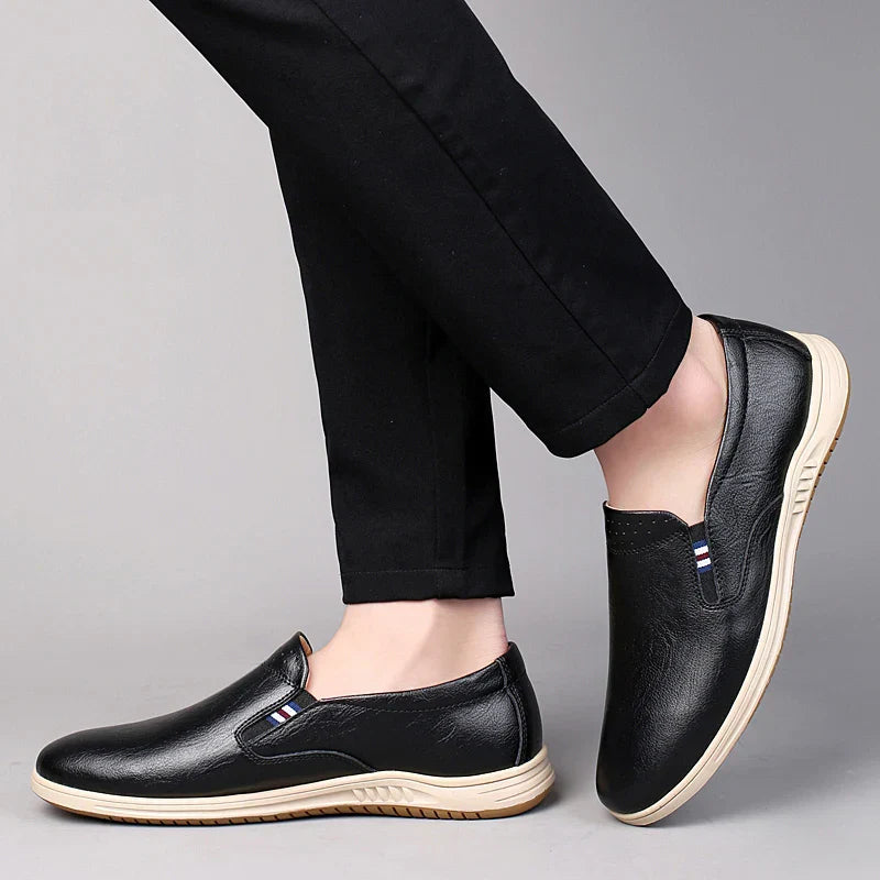 Comfortabele leren loafers - Cyran