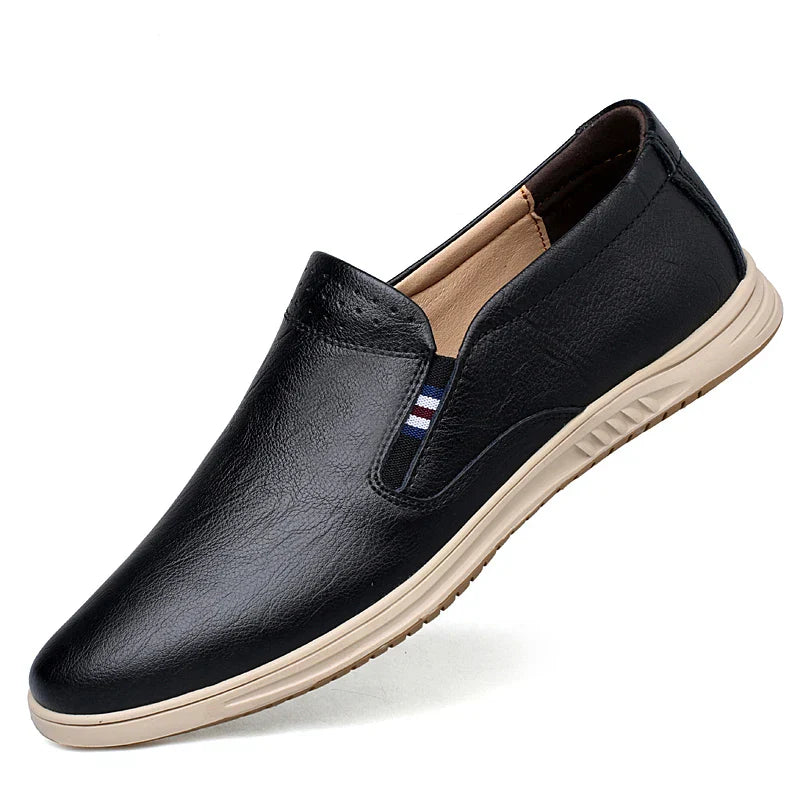 Comfortabele leren loafers - Cyran