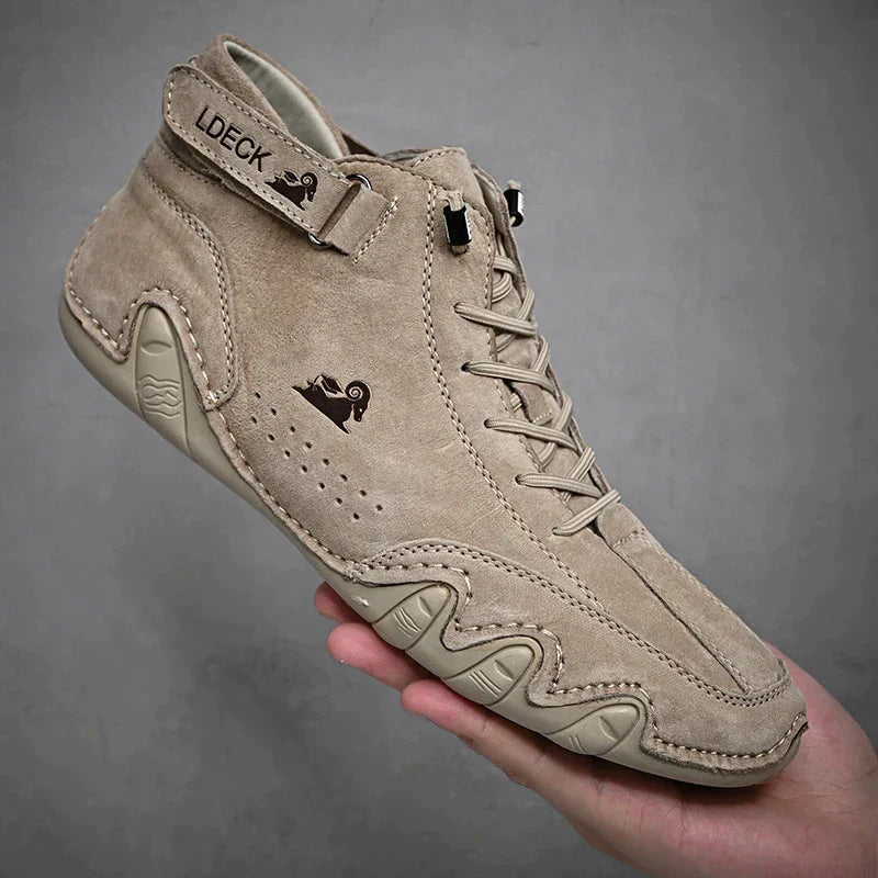 Leren antislipschoenen - Zeke