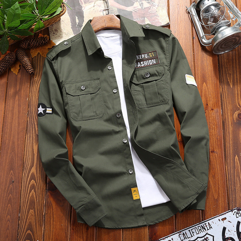 Elegant herenjas in militaire stijl - Alex