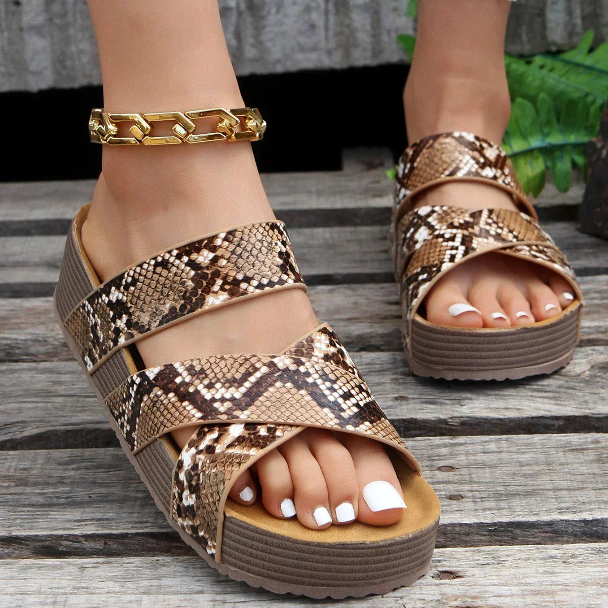 ORTHOPEDISCHE MODESANDALEN - YAREN