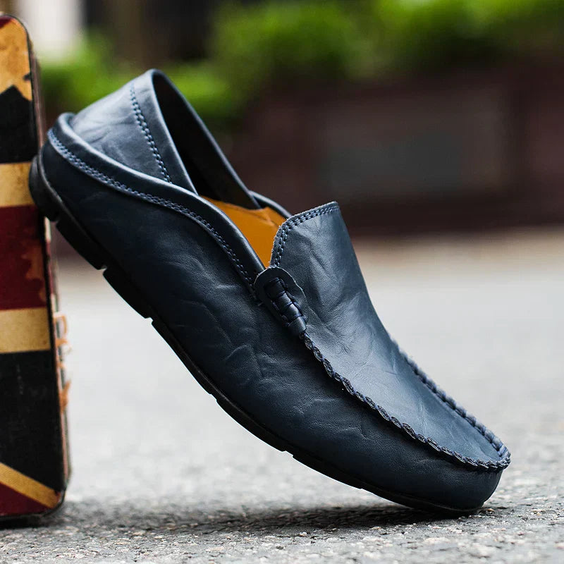 Orthopedische Italiaanse leren loafers - Lance