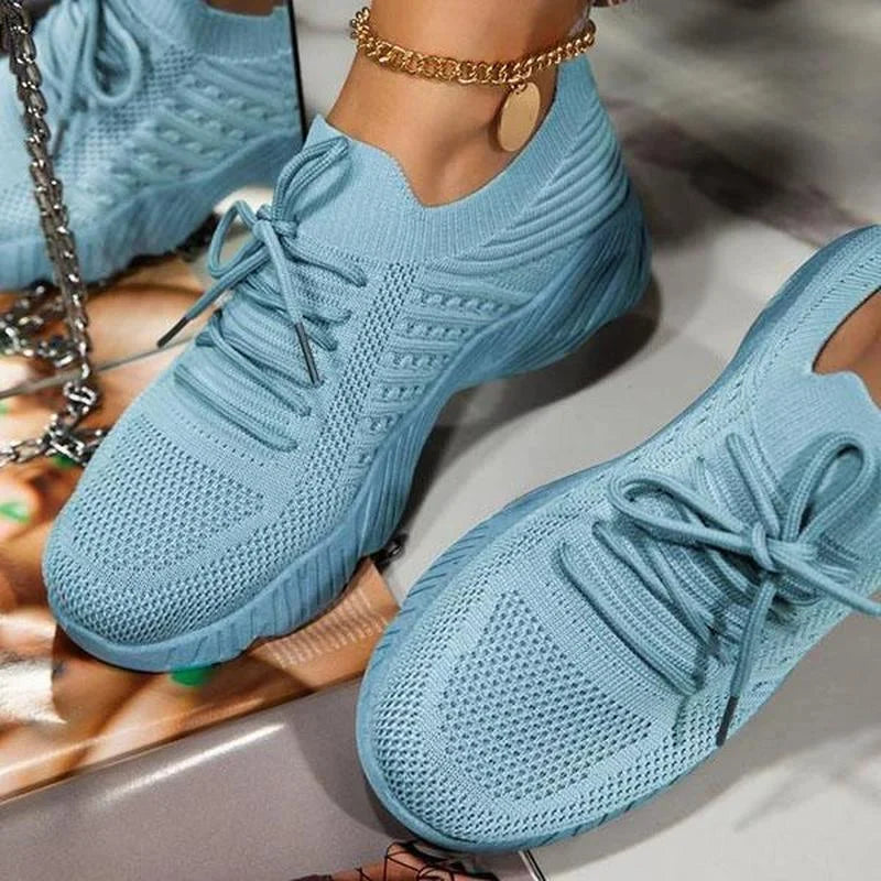 Orthopedische sneakers van mesh voor dames - Adelia