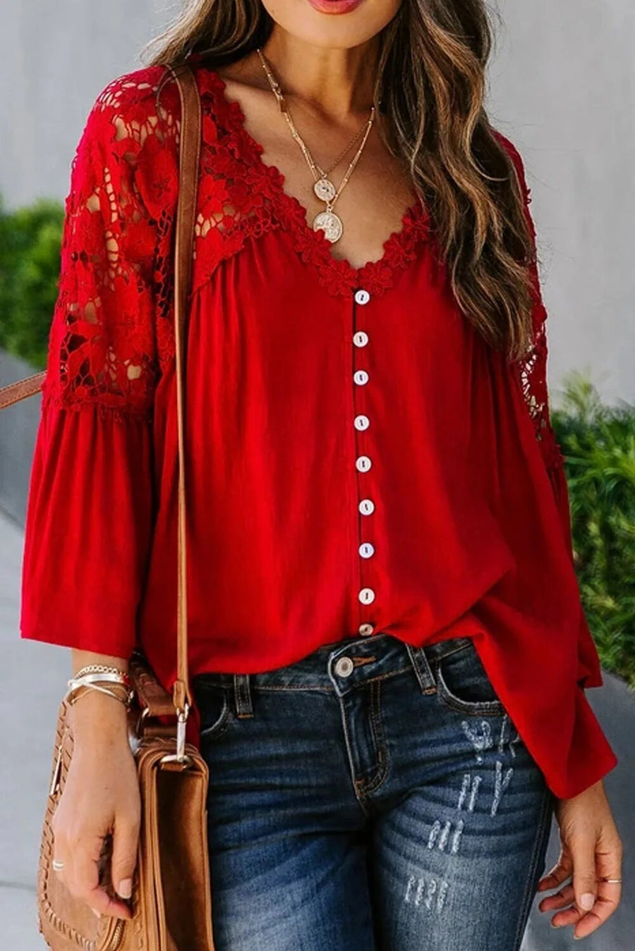 Verleidelijke gehaakte blouse - Ellie