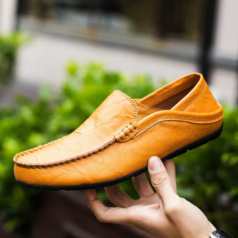 Orthopedische Italiaanse leren loafers - Lance