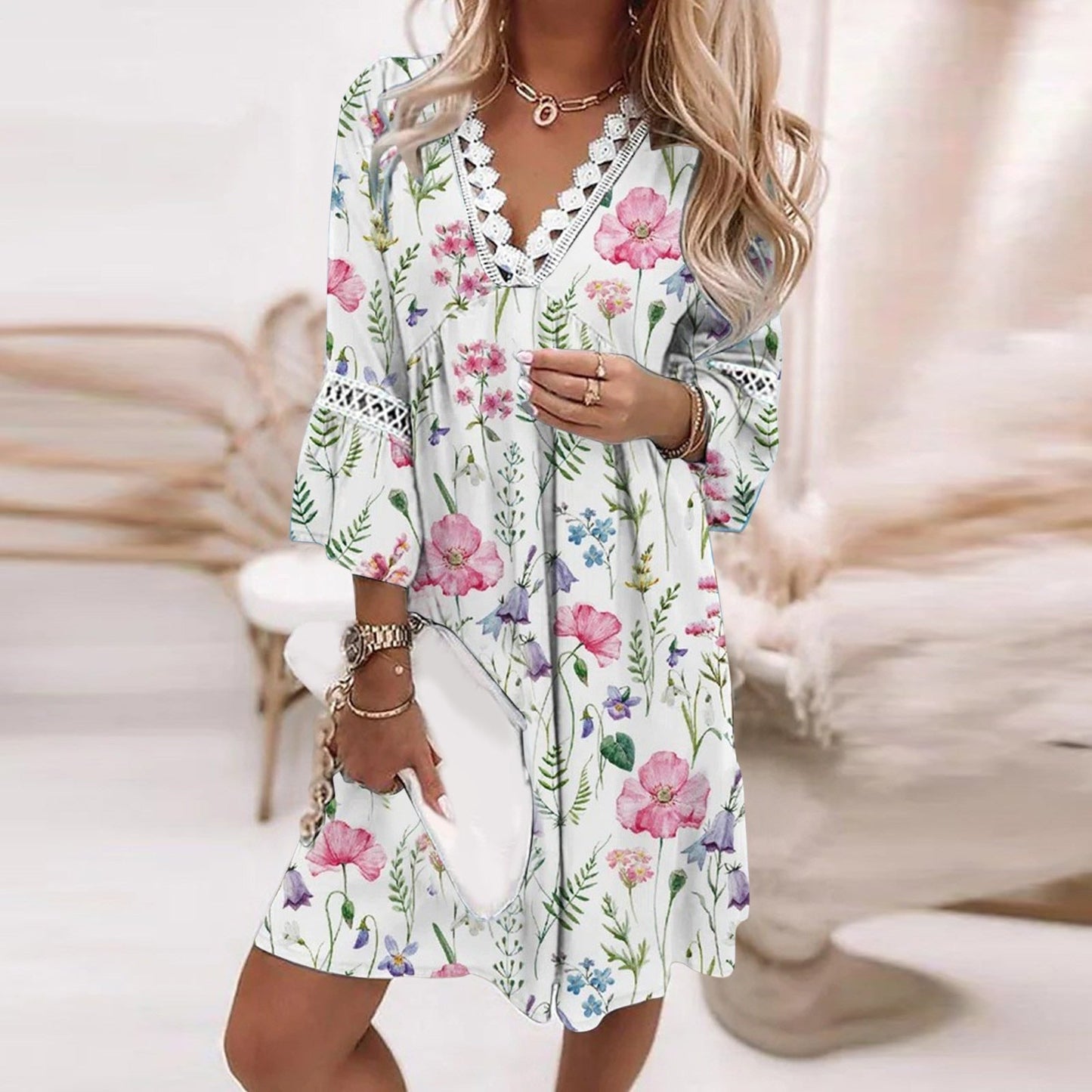 Zomerjurk Breezy Blooms - Benna