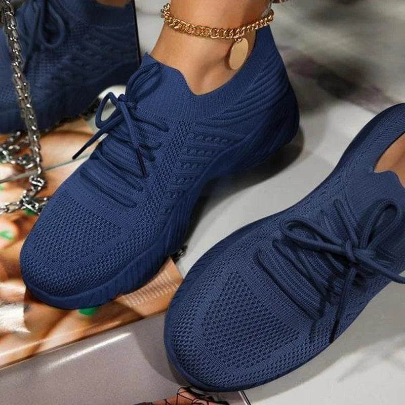 Orthopedische sneakers van mesh voor dames - Adelia