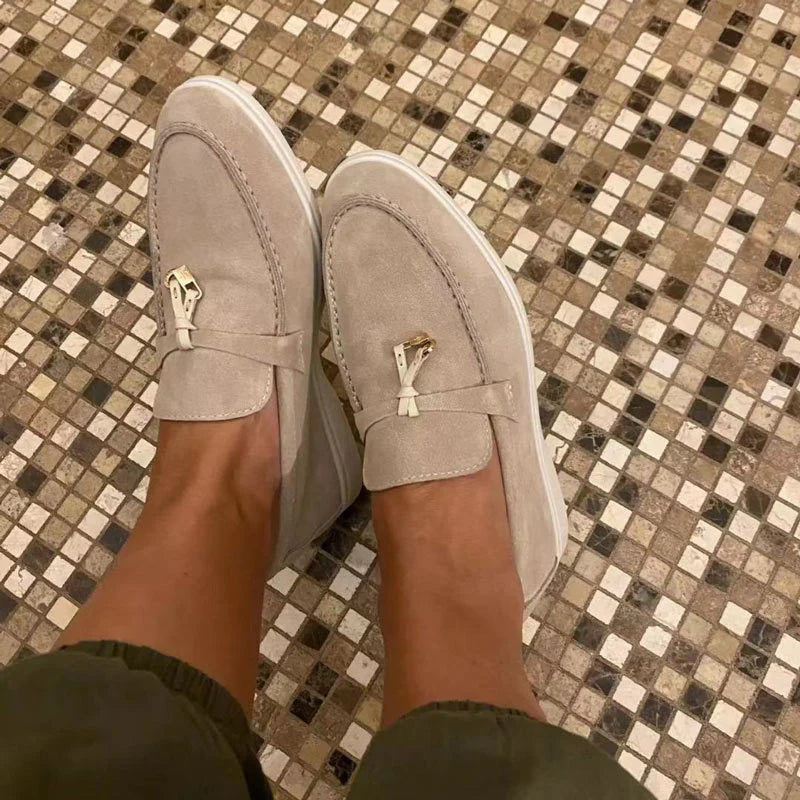 Dames loafers met lock design - Adell