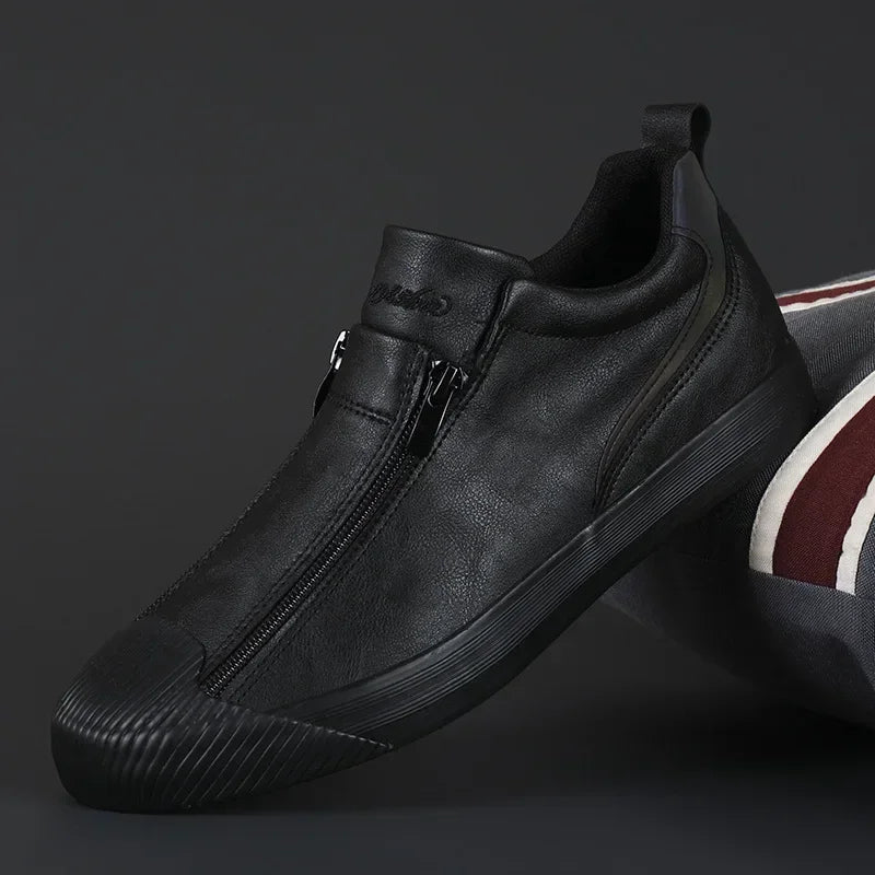 Herensneakers van echt leer - Ivo