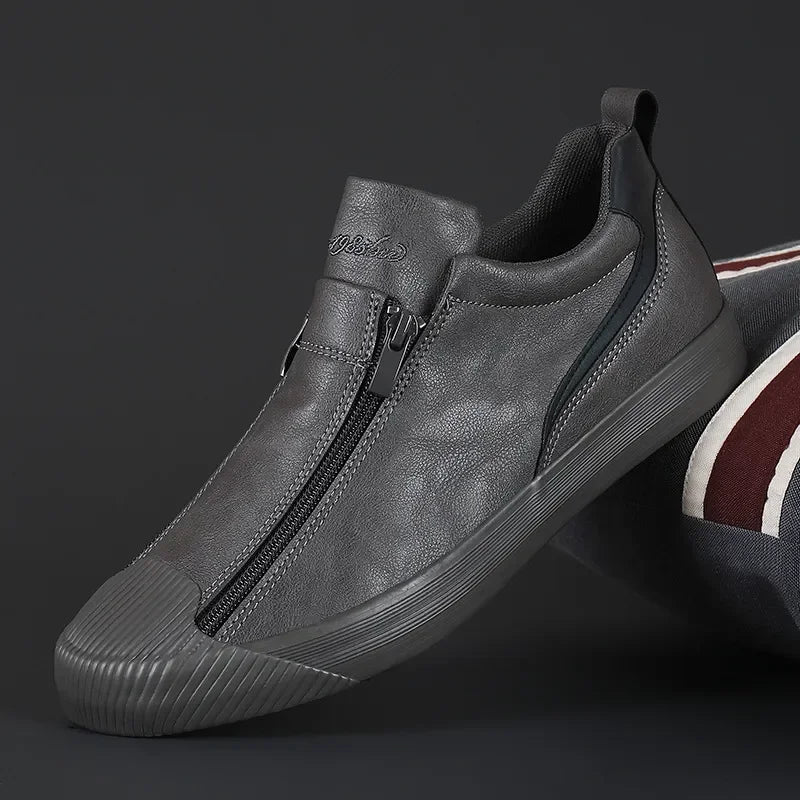Herensneakers van echt leer - Ivo