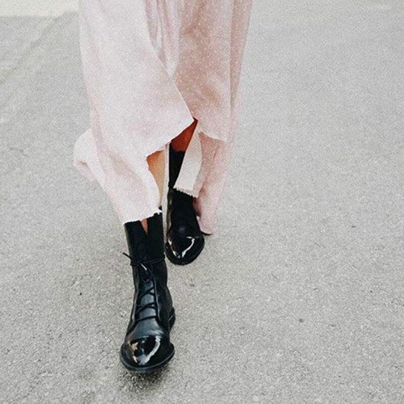 Leren winterlaarzen voor dames - Livia
