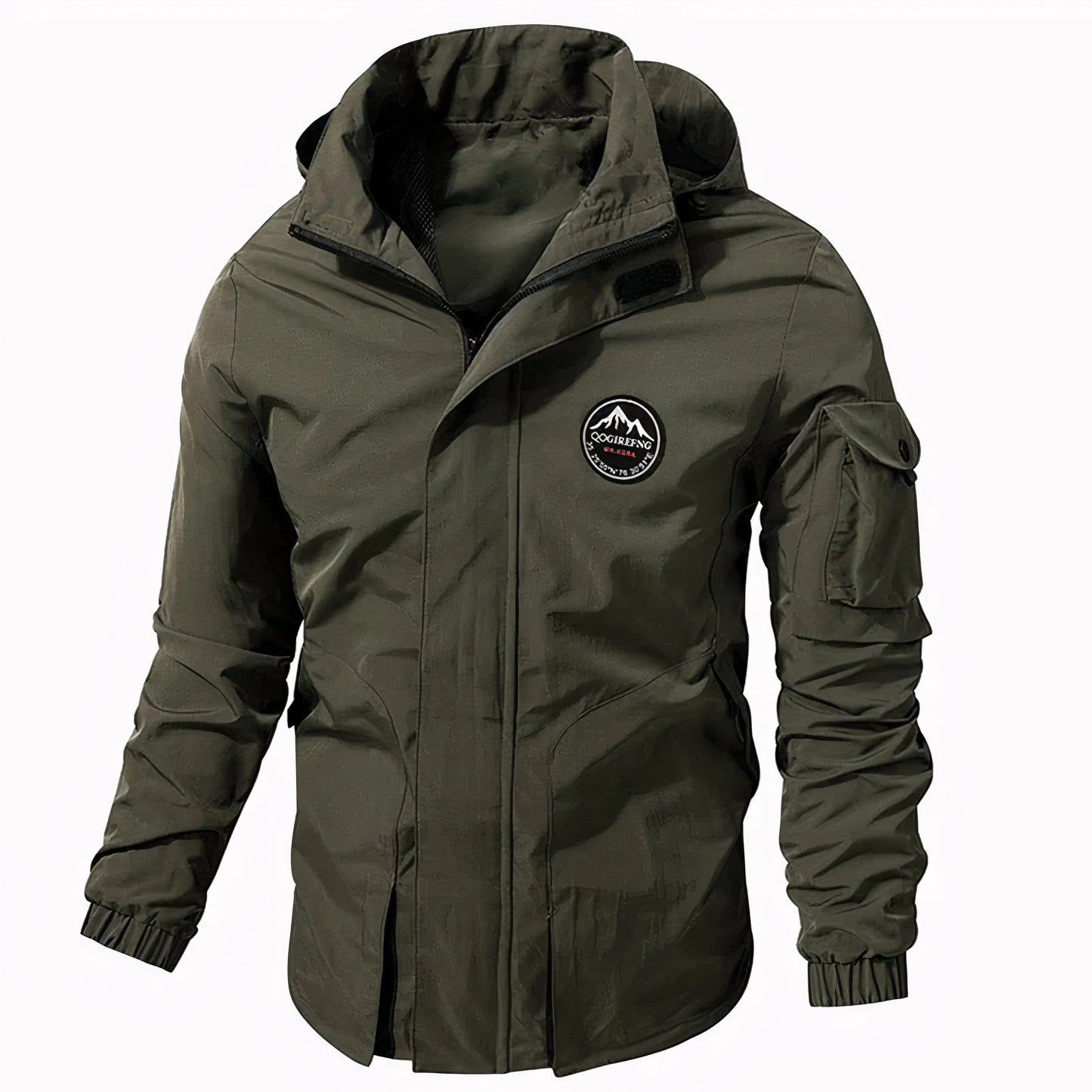 Casual winter bomberjack voor heren met waterafstotend materiaal en zachte voering, ideaal voor koude dagen.