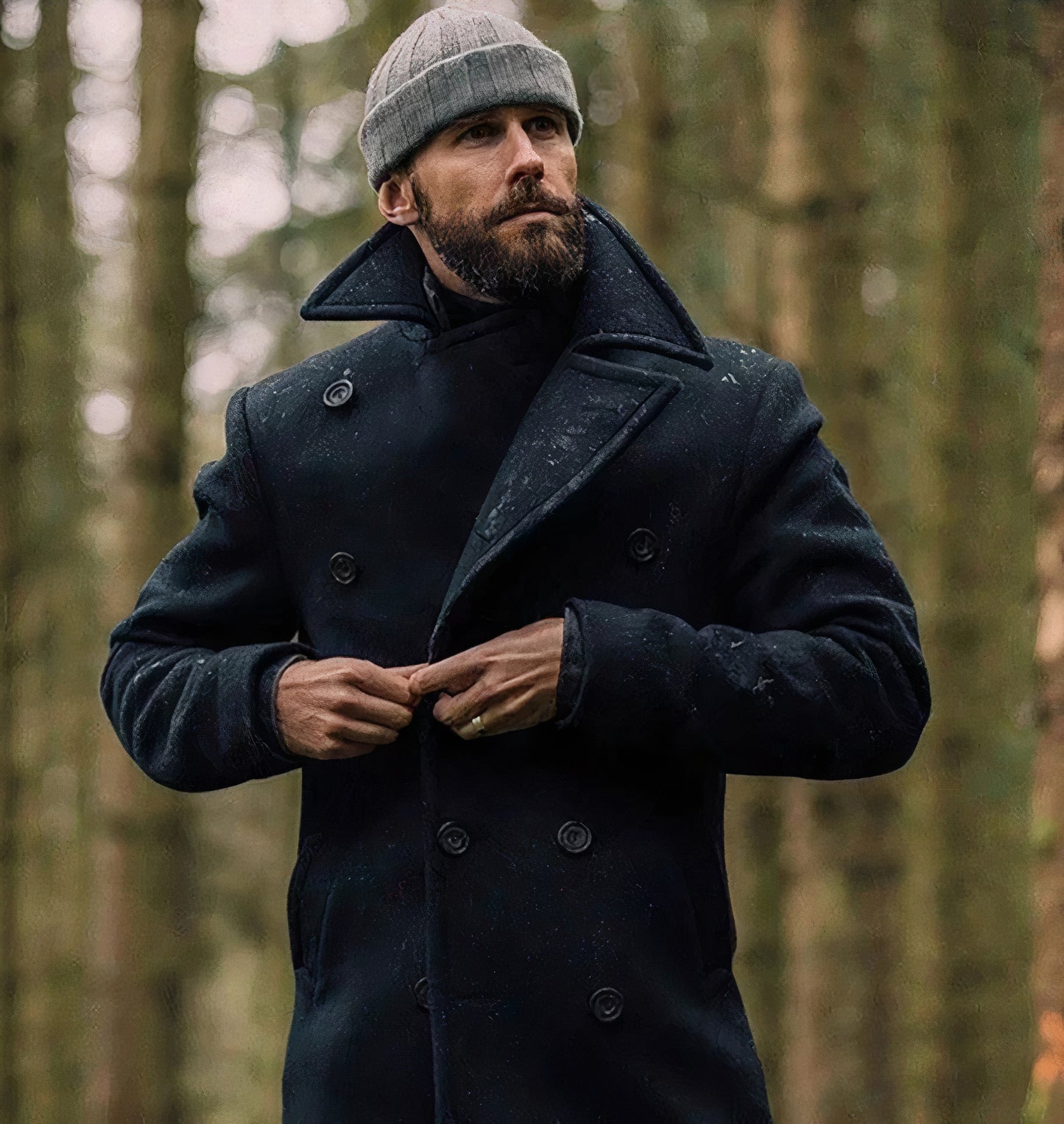Casual winterjas voor heren, ideaal voor herfst- en winterdagen, met een klassiek ontwerp en hoogwaardige afwerking.