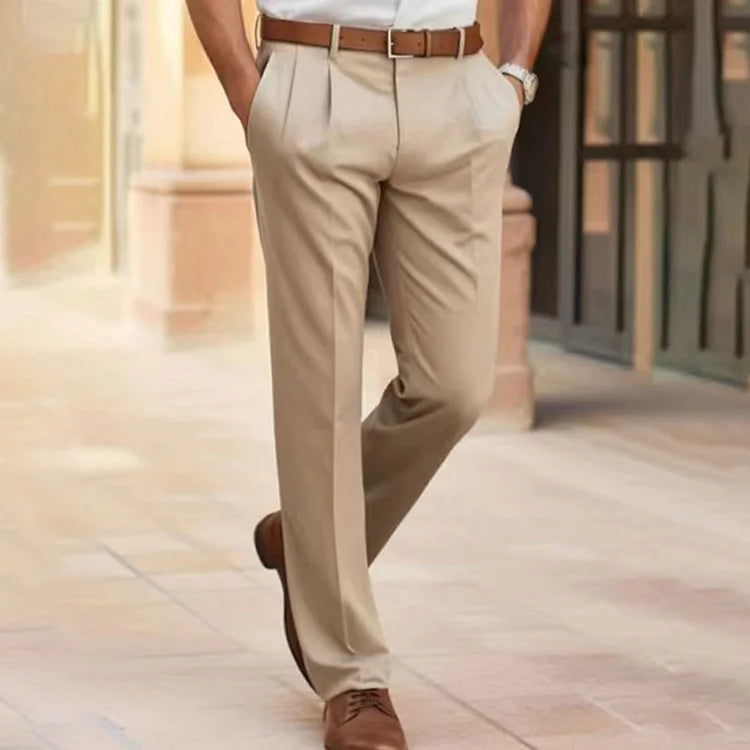 Casual businessbroek voor heren - elegant comfort voor de lente