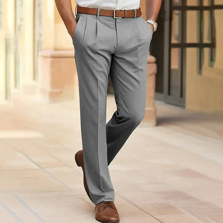 Casual businessbroek voor heren - elegant comfort voor de lente