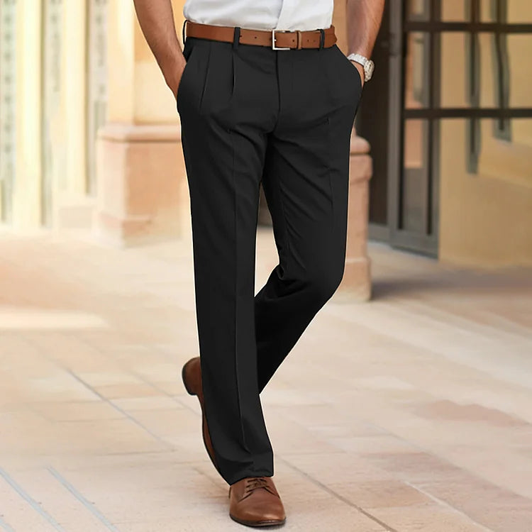Casual businessbroek voor heren - elegant comfort voor de lente
