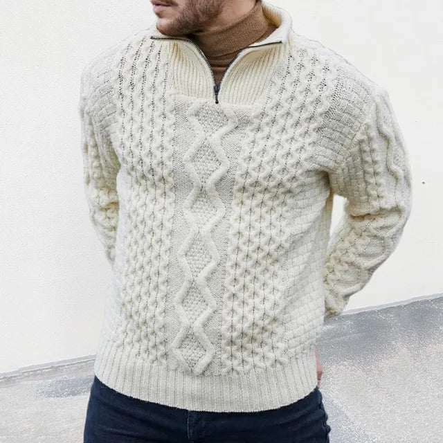 Casual coltrui voor mannen, ideaal voor gezellige en stijlvolle outfits op koude dagen.