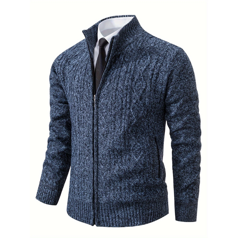 Comfortabel herenvest voor de winter, ideaal voor ontspannen, warme outfits
