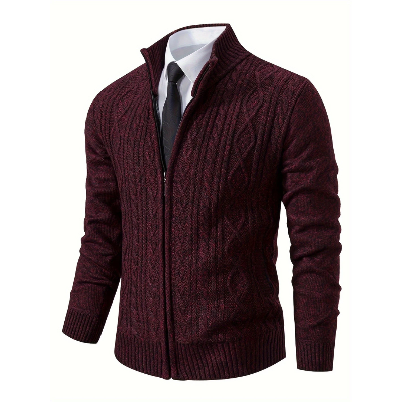 Comfortabel herenvest voor de winter, ideaal voor ontspannen, warme outfits