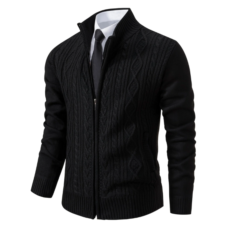 Comfortabel herenvest voor de winter, ideaal voor ontspannen, warme outfits