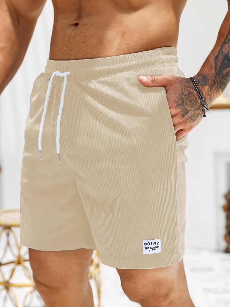Comfortabele, sportieve strandshorts voor mannen, ideaal voor zomerse activiteiten en vrije tijd.