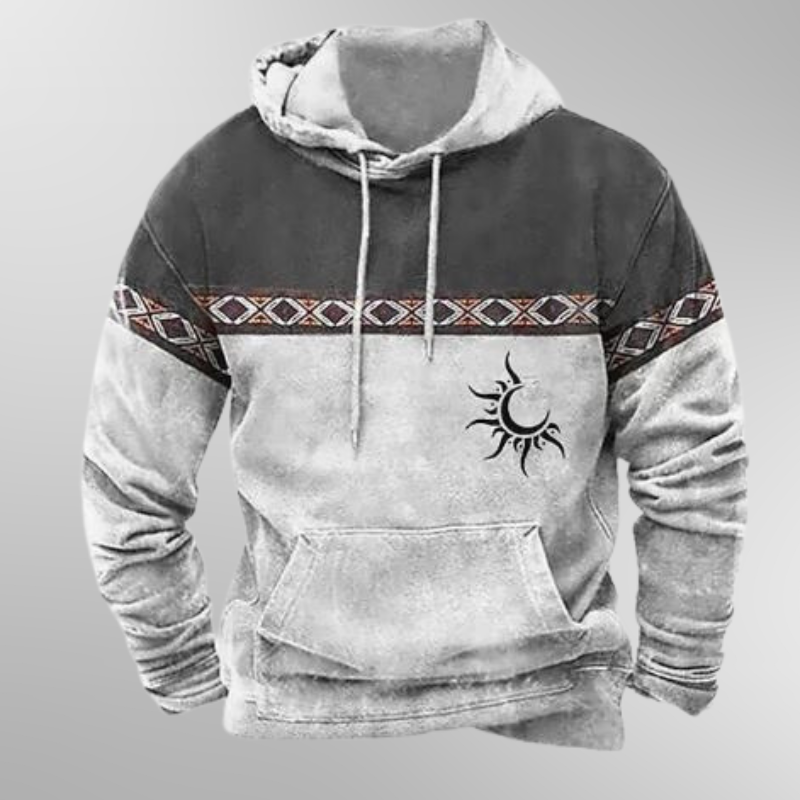 Comfortabele hoodie met een modern ontwerp voor mannen, perfect voor dagelijks gebruik en vrije tijd.