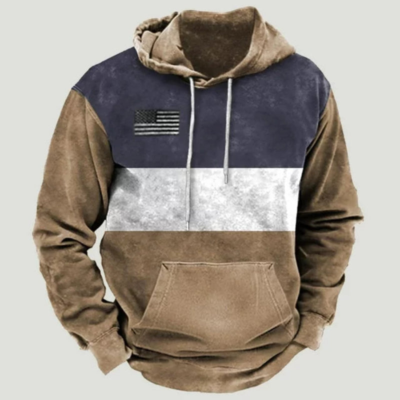 Comfortabele hoodie met een modern ontwerp voor mannen, perfect voor dagelijks gebruik en vrije tijd.