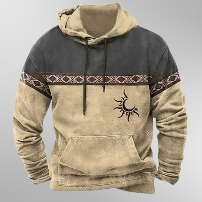Comfortabele hoodie met een modern ontwerp voor mannen, perfect voor dagelijks gebruik en vrije tijd.