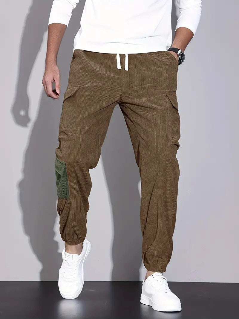 Comfortabele corduroy zomerbroek voor heren, licht en stijlvol voor warme dagen