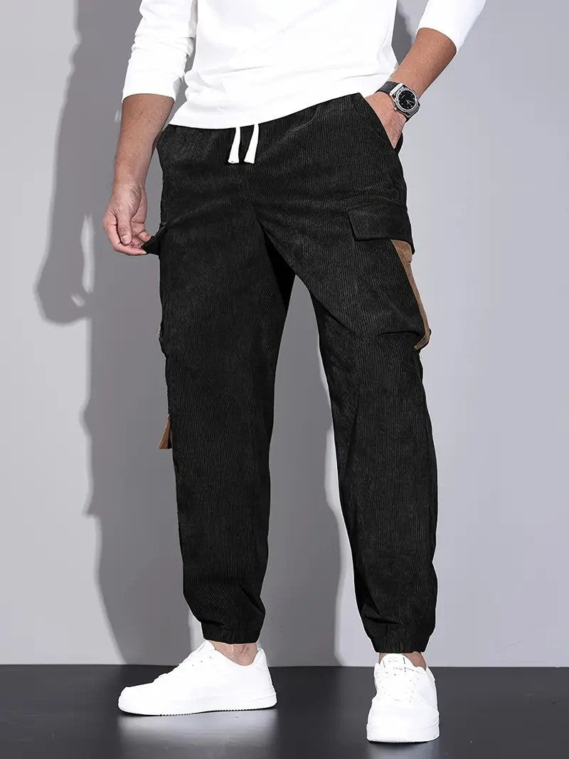 Comfortabele corduroy zomerbroek voor heren, licht en stijlvol voor warme dagen
