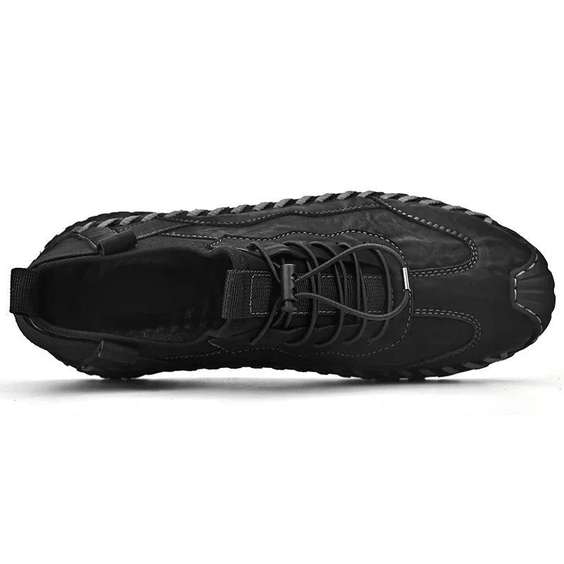Comfortabele herenschoenen met ergonomisch ontwerp en antislipzool, perfect voor de herfst en winter.