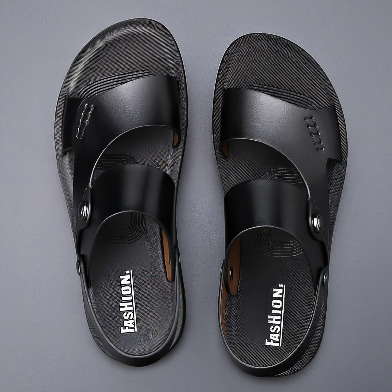 Comfortabele herensandalen voor de zomer - licht, ademend en comfortabel