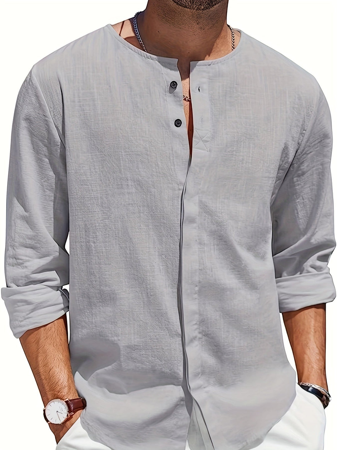 Cool strandshirt voor heren - licht, luchtig en perfect voor warme dagen